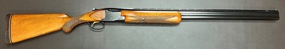 BROWNING SUPERPOSED LIGHTNING TRAP 12GA 30” M/F IVORY BEADS FIGURED ROUND KNOB LONG TANG STOCK EXCELLENT CONDITION RARE CONFIGURATION BUILT IN 1959 - Image 16 of 20