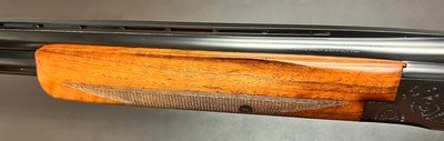 BROWNING SUPERPOSED LIGHTNING TRAP 12GA 30” M/F IVORY BEADS FIGURED ROUND KNOB LONG TANG STOCK EXCELLENT CONDITION RARE CONFIGURATION BUILT IN 1959 - Image 10 of 20