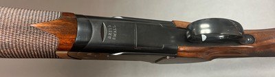 RIZZNI BR 110 SMALL 28GA 26 1/4” BARRELS TEN CHOKES FACTORY UPGRADED WOOD CASED WITH ACCESSORIES EXCELLENT CONDITION BUILT IN 2019 - Image 8 of 21