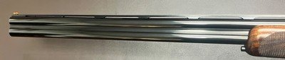 RIZZNI BR 110 SMALL 28GA 26 1/4” BARRELS TEN CHOKES FACTORY UPGRADED WOOD CASED WITH ACCESSORIES EXCELLENT CONDITION BUILT IN 2019 - Image 14 of 21
