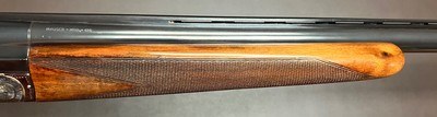 MAUSER MODEL 496 (RENATO GAMBA) SBT 12GA 32” FULL CHOKE BARREL FULL COVERAGE SCROLL ENGRAVED ACTION VERY NICELY SETUP TRAP SINGLE BUILT IN 1971 - Image 9 of 21