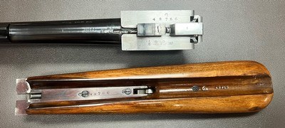MAUSER MODEL 496 (RENATO GAMBA) SBT 12GA 32” FULL CHOKE BARREL FULL COVERAGE SCROLL ENGRAVED ACTION VERY NICELY SETUP TRAP SINGLE BUILT IN 1971 - Image 21 of 21