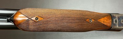 ABERCROMBIE & FITCH (BUILT BY ZOLI & F.lil.RIZZINI) 12GA BOXLOCK EJECTOR 26” IC/M BARRELS FIGURED WOOD TOP QUALITY ITALIAN GAME GUN BUILT IN 1968 - Image 11 of 22