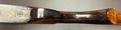 CHARLES DALY LIGHTWEIGHT 28GA O/U 26 1/4” IC/IM BARRELS 5LBS 8OZ FIGURED WOOD STUNNING SMALLBORE FRENCH FITTED CASE BUILT IN 1950 - Image 9 of 25