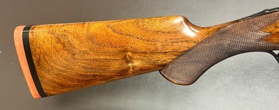 CHARLES DALY LIGHTWEIGHT 28GA O/U 26 1/4” IC/IM BARRELS 5LBS 8OZ FIGURED WOOD STUNNING SMALLBORE FRENCH FITTED CASE BUILT IN 1950 - Image 17 of 25