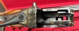 CHARLES DALY LIGHTWEIGHT 28GA O/U 26 1/4” IC/IM BARRELS 5LBS 8OZ FIGURED WOOD STUNNING SMALLBORE FRENCH FITTED CASE BUILT IN 1950 - Image 23 of 25