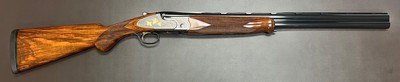 CAESAR GUERINI MAGNUS LIGHT 12GA 26” BARRELS GOLD GAME SCENE & SCROLL ENGRAVED ACTION 6LBS 2OZ STUNNING LIGHTWEIGHT O/U CASED BUILT IN 2007 - Image 17 of 23