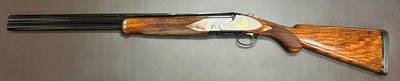 CAESAR GUERINI MAGNUS LIGHT 12GA 26” BARRELS GOLD GAME SCENE & SCROLL ENGRAVED ACTION 6LBS 2OZ STUNNING LIGHTWEIGHT O/U CASED BUILT IN 2007 - Image 18 of 23
