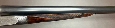 JAMES PURDEY 12 BORE BEST SIDELOCK EJECTOR 28” IC/IC BARRELS NICLEY FIGURED WOOD LEATHER CASE WITH ACCESSORIES FINE CONDITION BUILT IN 1900 - Image 9 of 22