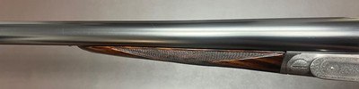 JAMES PURDEY 12 BORE BEST SIDELOCK EJECTOR 28” IC/IC BARRELS NICLEY FIGURED WOOD LEATHER CASE WITH ACCESSORIES FINE CONDITION BUILT IN 1900 - Image 11 of 22