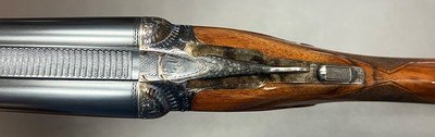 PARKER REPRODUCTION DHE 28GA 26” Q1/Q2 BARRELS DOUBLE TRIGGERS NICELY FIGURED LONG LOP STOCK CASED WITH ALL ACCESSORIES EXCELLENT ORIGINAL CONDITION - Image 3 of 22