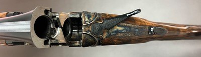 CSMC A10 AMERICAN 12GA 28” SIX TOTAL CHOKES EXHIBITION TURKISH WALNUT PURDEY GRIP STOCK EXCELLENT ORIGINAL CONDITION ALL OPTION GUN - Image 4 of 24