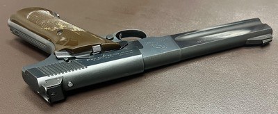 COLT WOODSMAN MATCH TARGET .22LR SECOND SERIES COLT WOOD GRIPS EXCELLENT ORIGINAL CONDITION BUILT IN 1953 - Image 7 of 10
