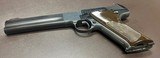 COLT WOODSMAN MATCH TARGET .22LR SECOND SERIES COLT WOOD GRIPS EXCELLENT ORIGINAL CONDITION BUILT IN 1953 - Image 5 of 10