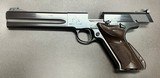 COLT WOODSMAN SECOND SERIES MATCH TARGET .22LR 6” BARREL COLT WOOD CHECKERED GRIPS WITH ADAPTER PRISTINE ORIGINAL CONDITION BUILT IN 1954 - Image 3 of 10