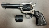 COLT NEW FRONTIER .22LR/.22MAG DUAL CYLINDERS 4 3/4” BARREL CASE COLORED FRAME EXCELLENT AS NEW CONDITION BUILT IN 1976 - Image 2 of 7