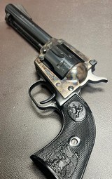 COLT NEW FRONTIER .22LR/.22MAG DUAL CYLINDERS 4 3/4” BARREL CASE COLORED FRAME EXCELLENT AS NEW CONDITION BUILT IN 1976 - Image 7 of 7