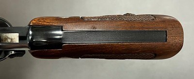 SMITH & WESSON K22 MASTERPIECE MODEL 17-3 6” PINNED BARREL TARGET GRIPS FINE ORIGINAL CONDITION BUILT IN 1968 - Image 6 of 10