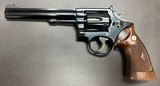 SMITH & WESSON K22 MASTERPIECE MODEL 17-3 6” PINNED BARREL TARGET GRIPS FINE ORIGINAL CONDITION BUILT IN 1968 - Image 2 of 10