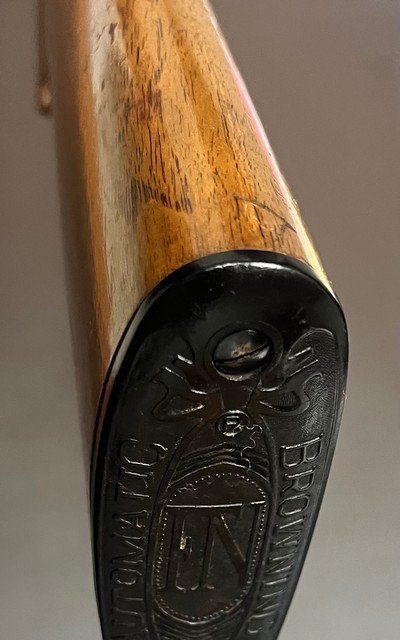 BROWNING A5 LIGHT TWELVE 12GA 25.5” VENT RIB MOD CHOKE BARREL FINE ORIGINAL CONDITION GUN WITH PAPERWORK BUILT IN 1969 - Image 19 of 21