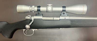 WINCHESTER MODEL 70 CLASSIC STAINLESS 30-06 24” BARREL LEUPOLD VARI-X IIC 3-9x40 SCOPE CRF ACTION EXCELLENT ORIGINAL CONDITION EARLY 2000’S RIFLE - Image 2 of 15