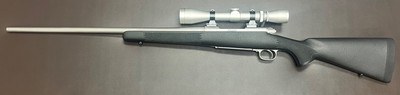 WINCHESTER MODEL 70 CLASSIC STAINLESS 30-06 24” BARREL LEUPOLD VARI-X IIC 3-9x40 SCOPE CRF ACTION EXCELLENT ORIGINAL CONDITION EARLY 2000’S RIFLE - Image 3 of 15