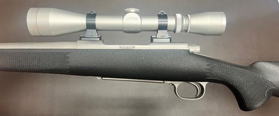 WINCHESTER MODEL 70 CLASSIC STAINLESS 30-06 24” BARREL LEUPOLD VARI-X IIC 3-9x40 SCOPE CRF ACTION EXCELLENT ORIGINAL CONDITION EARLY 2000’S RIFLE - Image 4 of 15