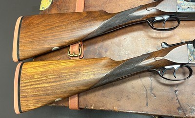 COGSWELL & HARRISON LONDON PAIR OF 12 BORE ASSISTED OPENING BOXLOCK EJECTORS 30” IC/M BARRELS FINE CONDITION CASED BUILT IN 1937 - Image 14 of 22