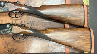 COGSWELL & HARRISON LONDON PAIR OF 12 BORE ASSISTED OPENING BOXLOCK EJECTORS 30” IC/M BARRELS FINE CONDITION CASED BUILT IN 1937 - Image 16 of 22