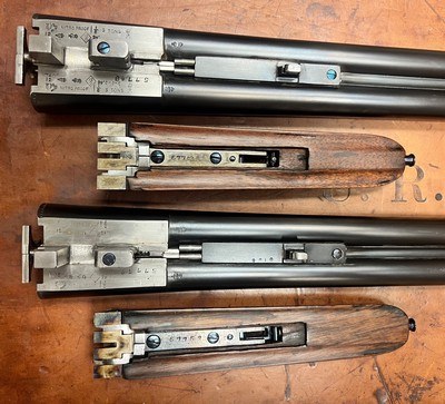 COGSWELL & HARRISON LONDON PAIR OF 12 BORE ASSISTED OPENING BOXLOCK EJECTORS 30” IC/M BARRELS FINE CONDITION CASED BUILT IN 1937 - Image 22 of 22