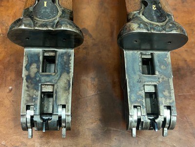 COGSWELL & HARRISON LONDON PAIR OF 12 BORE ASSISTED OPENING BOXLOCK EJECTORS 30” IC/M BARRELS FINE CONDITION CASED BUILT IN 1937 - Image 21 of 22