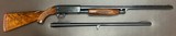 ITHACA M37 20GA FEATHERLIGHT DELUXE SUPREME TWO BARREL SET 24” IC & 26” SLUG BARREL STUNNING HAND CHECKERED WOOD FINE ORIGINAL CONDITION BUILT 1972