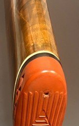 ITHACA M37 20GA FEATHERLIGHT DELUXE SUPREME TWO BARREL SET 24” IC & 26” SLUG BARREL STUNNING HAND CHECKERED WOOD FINE ORIGINAL CONDITION BUILT 1972 - Image 18 of 20