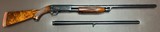 ITHACA M37 20GA FEATHERLIGHT DELUXE SUPREME TWO BARREL SET 26” IC/26” MOD VENT RIB BARRELS STUNNING WOOD FINE ORIGINAL CONDITION BUILT IN 1968