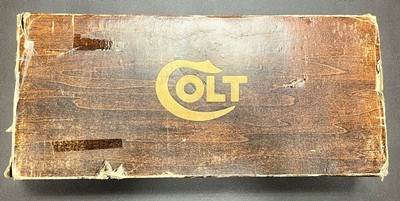 COLT SAA 45 COLT NICKEL PLATED MODEL #P1876 EXCELLENT ORIGINAL NIB CONDITION BUILT IN 1977 - Image 8 of 8