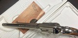 COLT SAA 45 COLT NICKEL PLATED MODEL #P1876 EXCELLENT ORIGINAL NIB CONDITION BUILT IN 1977 - Image 4 of 8