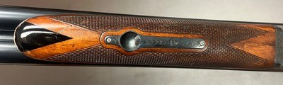 WW GREENER BLUE ROCK 12GA BOXLOCK EJECTOR LIVE PIGEON GUN 30” LF/F NICLEY FIGURED WOOD EXCELLENT ORIGINAL CONDITION BUILT IN 1966 - Image 7 of 21