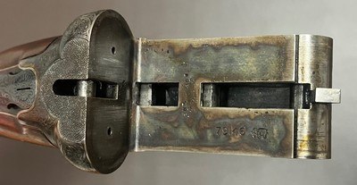 WW GREENER BLUE ROCK 12GA BOXLOCK EJECTOR LIVE PIGEON GUN 30” LF/F NICLEY FIGURED WOOD EXCELLENT ORIGINAL CONDITION BUILT IN 1966 - Image 20 of 21