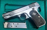 COLT 1908 .380 ACP FRENCH FITTED PRESENTATION CASE EXTRA THREADED BARREL FINE ORIGINAL CONDITION BUILT IN 1924 - Image 2 of 10