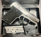 AMT BACKUP LARGE FRAME 40 S&W DAO TWO ORIGINAL MAGAZINES EXCELLENT CONDITION ORIGINAL BOX RARE PISTOL - Image 2 of 7