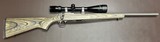 RARE RUGER 77/17 ALL WEATHER .17 MACH 2 20” HEAVY BARREL BUSHNELL 6-18x40 SCOPE LAMINATE STOCK EXCELLENT CONDITION SCARCE CONFIGURATION BUILT IN 2006 - Image 1 of 17