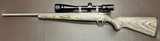 RARE RUGER 77/17 ALL WEATHER .17 MACH 2 20” HEAVY BARREL BUSHNELL 6-18x40 SCOPE LAMINATE STOCK EXCELLENT CONDITION SCARCE CONFIGURATION BUILT IN 2006 - Image 2 of 17