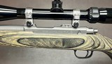 RARE RUGER 77/17 ALL WEATHER .17 MACH 2 20” HEAVY BARREL BUSHNELL 6-18x40 SCOPE LAMINATE STOCK EXCELLENT CONDITION SCARCE CONFIGURATION BUILT IN 2006 - Image 4 of 17
