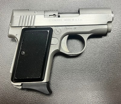 AMT BACKUP .22LR 2.5” BARREL EXCELLENT BORE HARD TO FIND CALIBERIN EXCELLENT ORIGINAL CONDITION - Image 2 of 7