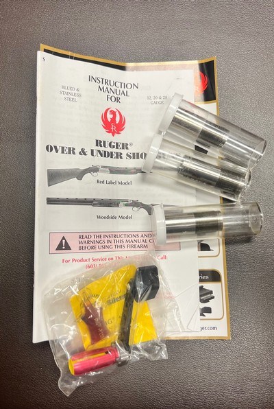 RUGER RED LABEL 20GA 26” BARRELS FIVE FACTORY CHOKES STUNNING ENGLISH GRIP STOCK EXCELLENT CONDITION BUILT IN 2006 - Image 21 of 21