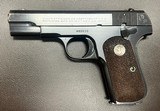 FINE ORIGINAL CONDITION COLT 1903 .32 ACP TYPE IV 3 3/4” BARREL ONE FACTORY CORRECT MAGAZINE STUNNING BROWNING DESIGNED PISTOL BUILT IN 1928