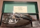 NIB UNFIRED US FIRE ARMS MFG CO (USFA) SAA.45 COLT FACTORY ARMORY A ENGRAVING BY DENNIS KIES STUNNING 24XXX SN USA BUILT REVOLVER - Image 13 of 15