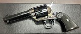 NIB UNFIRED US FIRE ARMS MFG CO (USFA) SAA.45 COLT FACTORY ARMORY A ENGRAVING BY DENNIS KIES STUNNING 24XXX SN USA MADE REVOLVER BUILT IN 2006 - Image 3 of 15