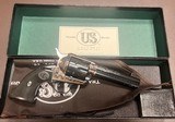 NIB UNFIRED US FIRE ARMS MFG CO (USFA) SAA.45 COLT FACTORY ARMORY A ENGRAVING BY DENNIS KIES STUNNING 24XXX SN USA MADE REVOLVER BUILT IN 2006 - Image 13 of 15