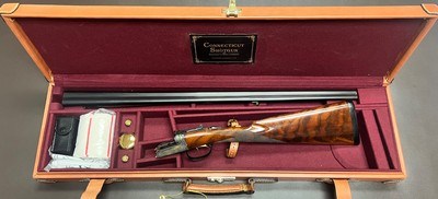 CSMC CHRISTIAN HUNTER .410 28” SK1/SK2 FIGURED WOOD WITH GAME & SCROLL ENGRAVED SCALLOPED FRAME 5LBS 4OZ STUNNING MODERN SMALLBORE - Image 23 of 24